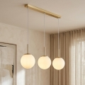 BRILAGI - Takpendel MILO med wire 3xE27/60W/230V guld