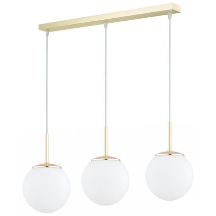 BRILAGI - Takpendel MILO med wire 3xE27/60W/230V guld