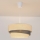 Brilagi - Takpendel på kabel TRIO 1xE27/60W/230V Ø 40 cm krämvit/grå