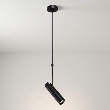 Brilagi - Takpendel på stång SELE 1xGU10/30W/230V svart