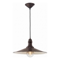 Brilagi - Takpendel på vajer FORGE 1xE27/60W/230V Ø36 cm svart