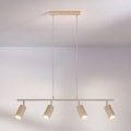 Brilagi - Takpendel på vajer SELE 4xGU10/30W/230V beige