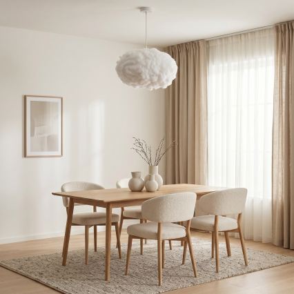 BRILAGI - Takpendel på vajer SOLEAIR 2xE27/40W/230V Ø 60 cm vit