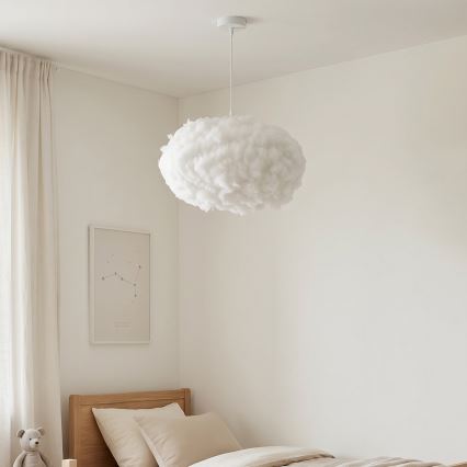 BRILAGI - Takpendel på vajer SOLEAIR 2xE27/40W/230V Ø 60 cm vit