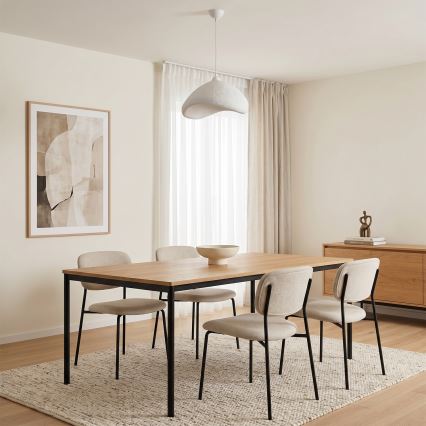 Brilagi - Takpendel på vajer WABI SABI 1xE27/40W/230V Ø 52 cm vit