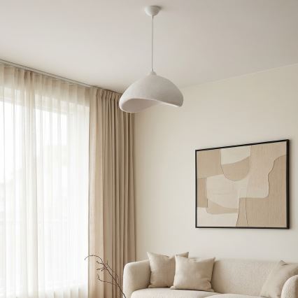 Brilagi - Takpendel på vajer WABI SABI 1xE27/40W/230V Ø 52 cm vit
