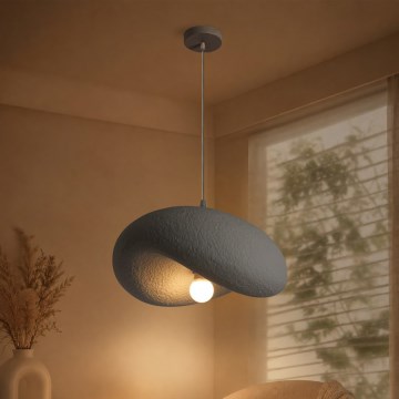 BRILAGI - Takpendel på vajer WABI SABI 1xE27/60W/230V Ø 40 cm grå