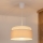Brilagi - Takpendel PADOVA på kabel 1xE27/60W/230V Ø 40 cm krämvit