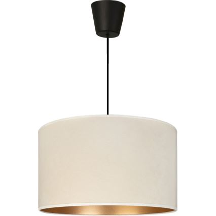 Brilagi - Takpendel VELVET 1xE27/60W/230V Ø 40 cm krämvit/guld
