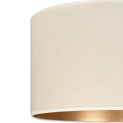 Brilagi - Takpendel VELVET 1xE27/60W/230V Ø 40 cm krämvit/guld