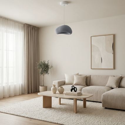 Brilagi - Takpendel WABI SABI 1xE27/40W/230V Ø 35 cm grå