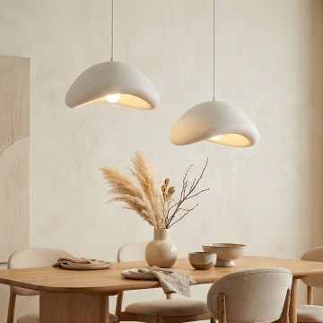 Brilagi - Takpendel WABI SABI 2xE27/40W/230V Ø 74 cm vit
