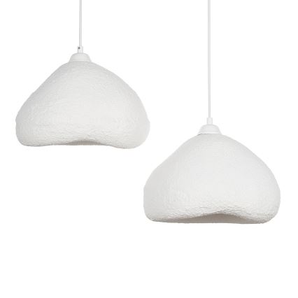 BRILAGI - Takpendel WABI SABI på kabel 2xE27/40W/230V Ø 45 cm vit