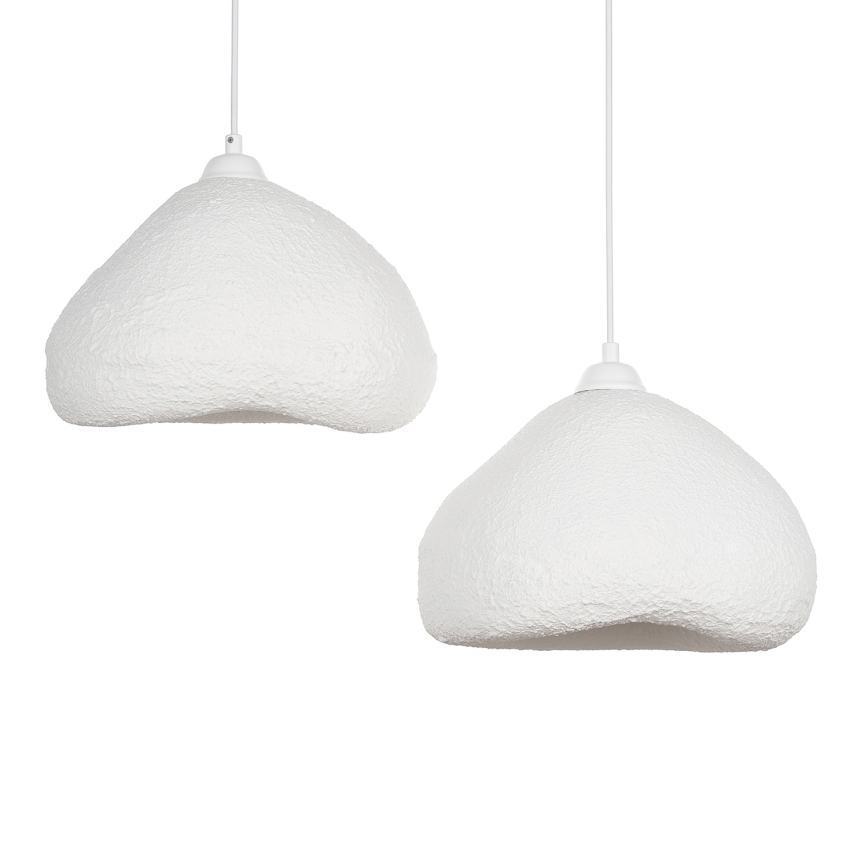 BRILAGI - Takpendel WABI SABI på kabel 2xE27/40W/230V Ø 45 cm vit