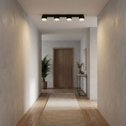 Brilagi - Takspot 4xGX53/12W/230V svart