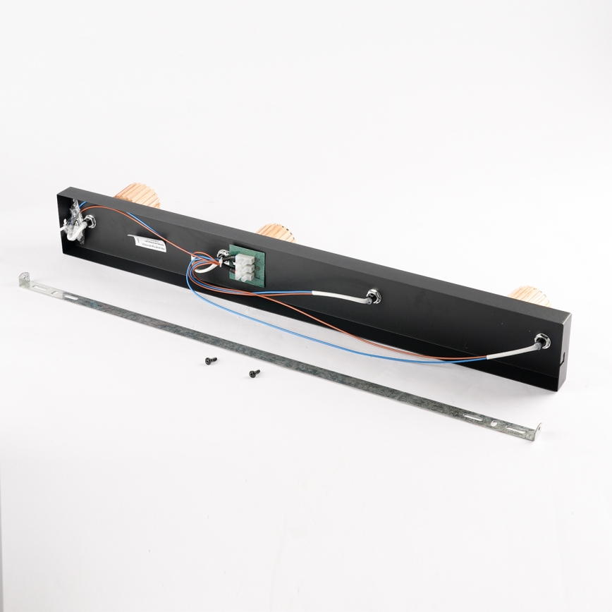 Brilagi - Takspot HYGGE 4xE14/15W/230V svart/rökfärgad