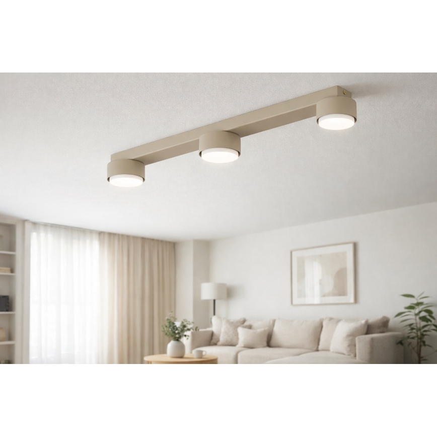 Brilagi - Takspot MONO 3xGX53/12W/230V beige