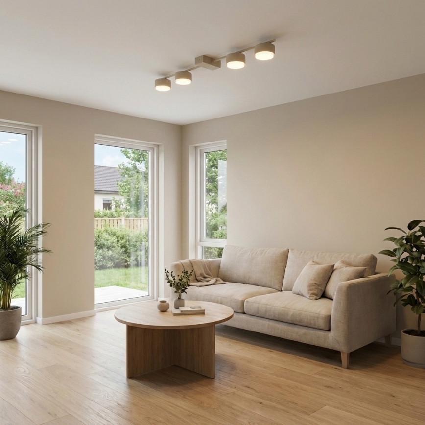 Brilagi - Takspot MONO 4xGX53/12W/230V beige