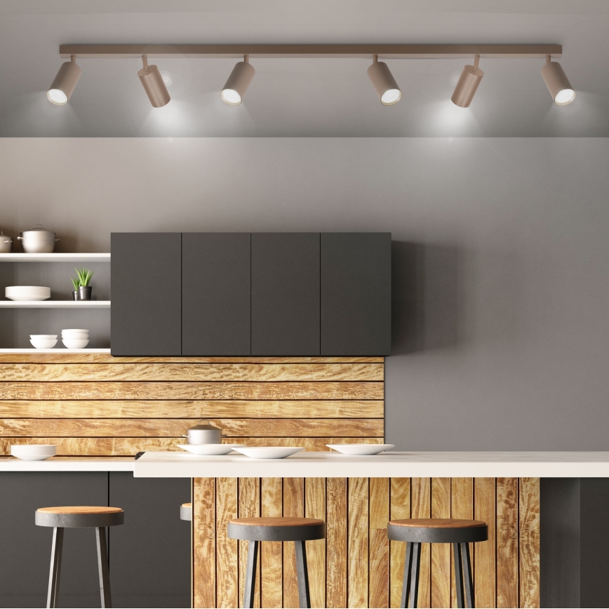 Brilagi - Takspot SELE 6xGU10/30W/230V beige