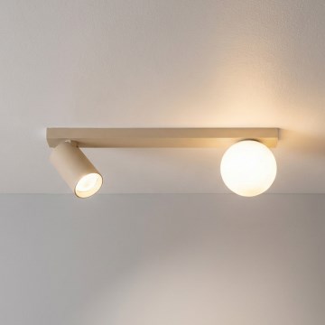 Brilagi - takspot SELE BALL 1xGU10/30W/230V + 1xG9/10W beige