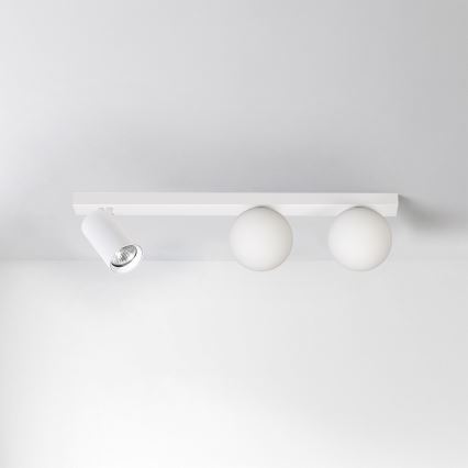 Brilagi - Takspot SELE BALL 1xGU10/30W/230V + 2xG9/10W vit