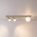 Brilagi - Takspot SELE BALL 2xGU10/30W/230V + 1xG9/10W beige