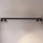 Brilagi - Takspot SELE LONG 4xGU10/30W/230V svart