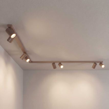 BRILAGI - Takspot SELE LONG 8xGU10/30W/230V beige