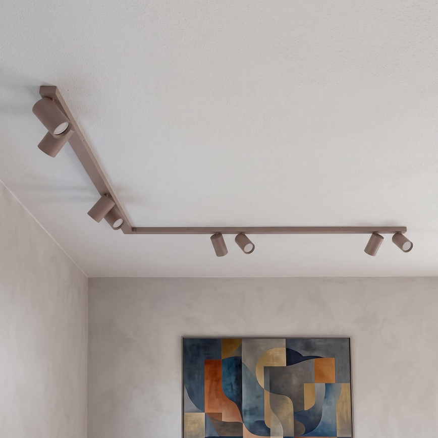 BRILAGI - Takspot SELE LONG 8xGU10/30W/230V beige