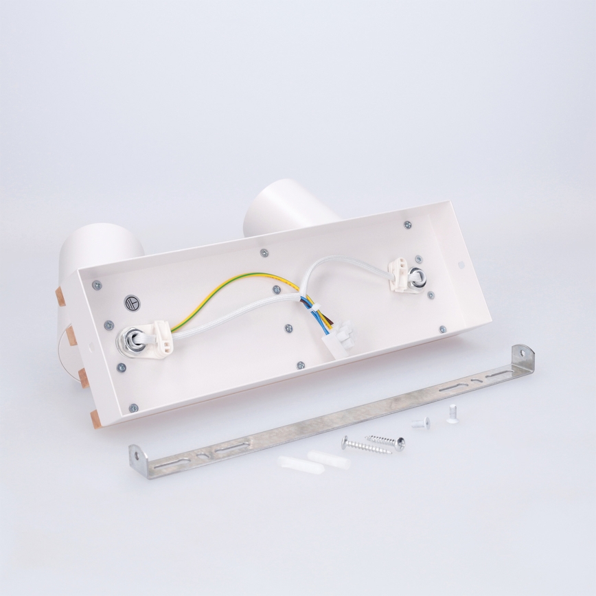Brilagi - Takspot SELE WOOD ACOUSTIC 2xGU10/30W/230V vit/trä