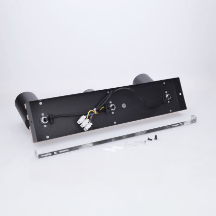 Brilagi - Takspot SELE WOOD ACOUSTIC 3xGU10/30W/230V svart/trä