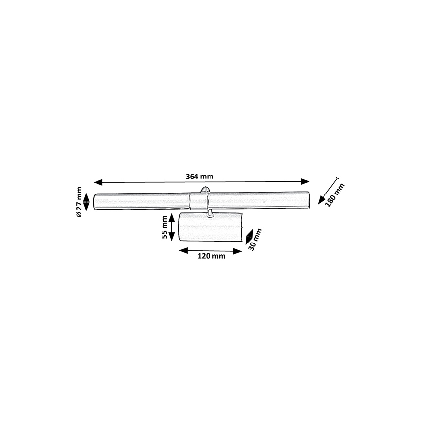 Brilagi - Tavellampa DANAE 2xE14/40W/230V guld
