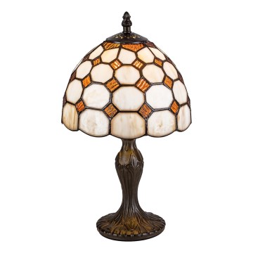 Brilagi - Tiffany-bordslampa i glasmosaik DORAN 1xE14/40W/230V