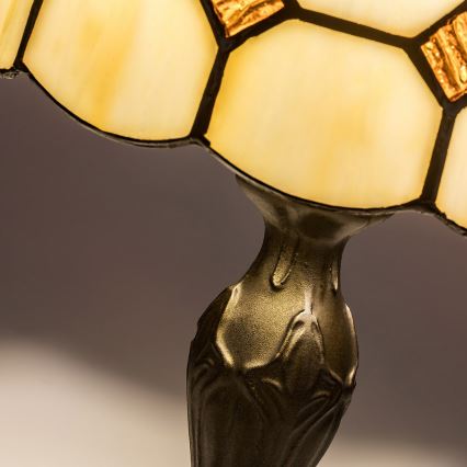 Brilagi - Tiffany-bordslampa i glasmosaik DORAN 1xE14/40W/230V