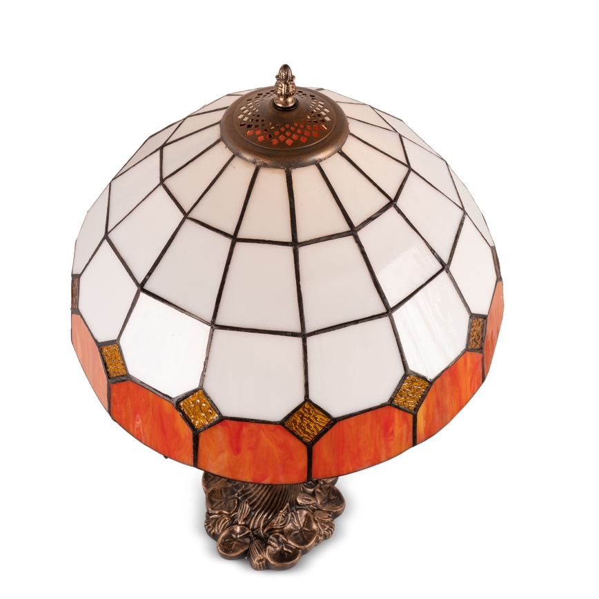 Brilagi - Tiffany-bordslampa i glasmosaik SIENNA 1xE27/60W/230V