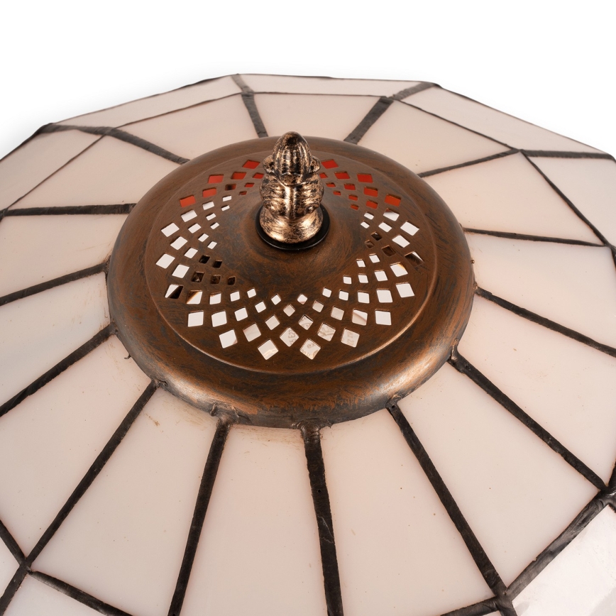 Brilagi - Tiffany-bordslampa i glasmosaik SIENNA 1xE27/60W/230V
