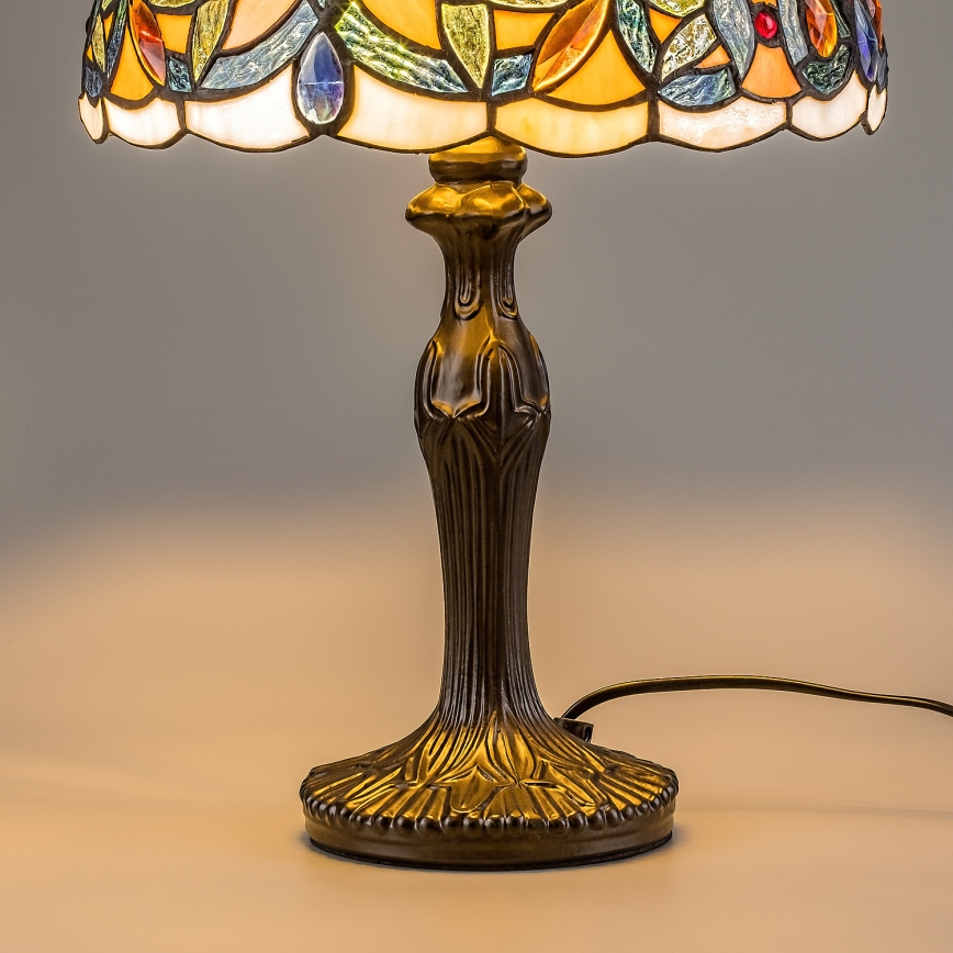 Brilagi - Tiffany-bordslampa LUISA 1xE27/40W/230V