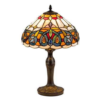 Brilagi - Tiffany-bordslampa LUISA 1xE27/40W/230V