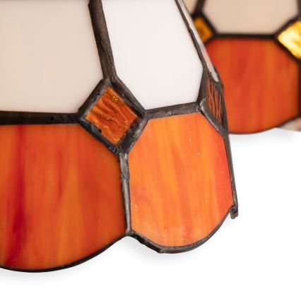 Brilagi - Tiffany-glas takplafond SIENNA 6xE27/60W/230V Ø 60 cm