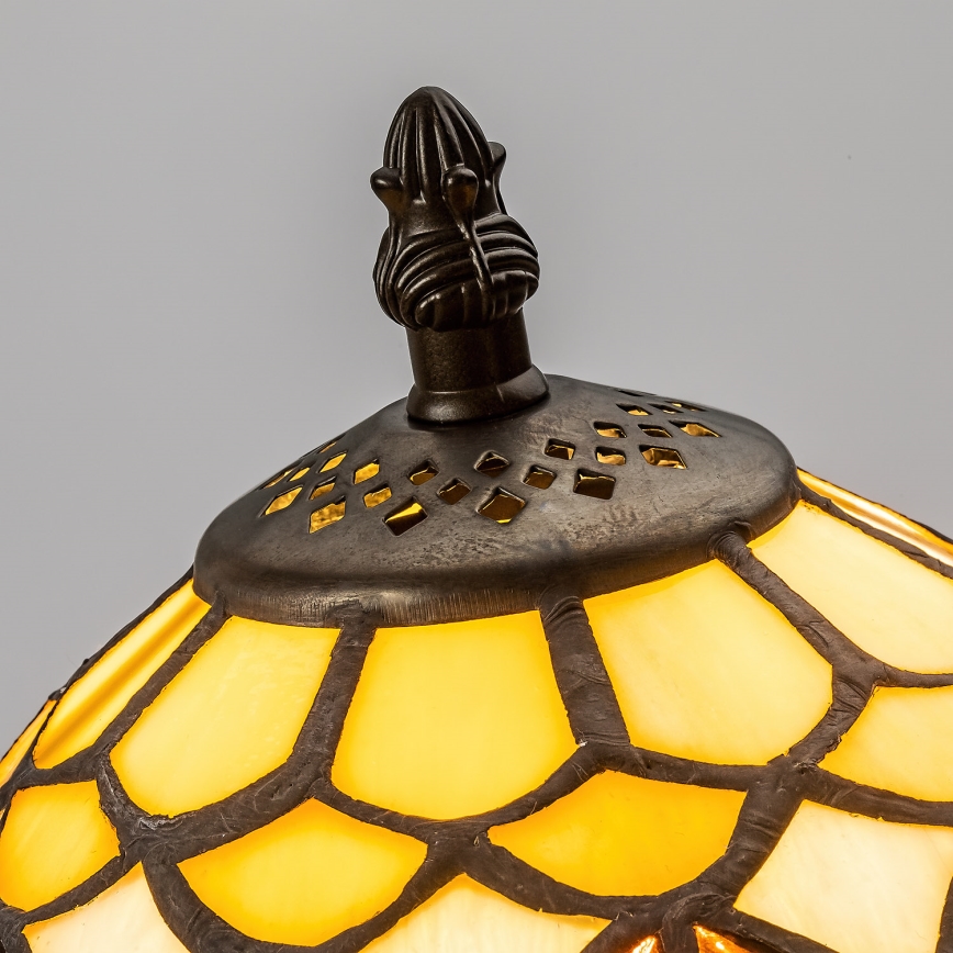 BRILAGI - Tiffany-glasmosaik bordslampa MARGARET 1xE14/40W/230V