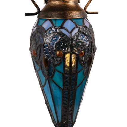 Brilagi - Tiffany-glasmosaiklampa MIRABELLA 1xE27/60W/230V + 1xE14/40W