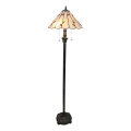 Brilagi - Tiffany-golvlampa i glasmosaik FOLIA 2xE27/60W/230V