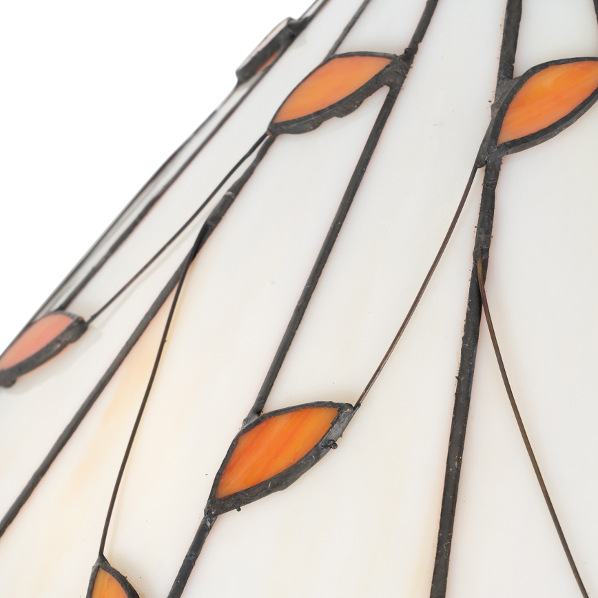 Brilagi - Tiffany-golvlampa i glasmosaik FOLIA 2xE27/60W/230V