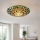Brilagi - Tiffany-inspirerad taklampa i glasmosaik MARGARET 2xE27/60W/230V diameter 40 cm