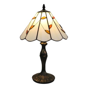 Brilagi - Tiffany-stil bordslampa FOLIA 1xE27/60W/230V
