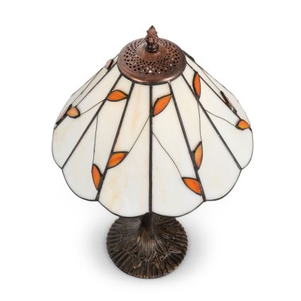 Brilagi - Tiffany-stil bordslampa FOLIA 1xE27/60W/230V