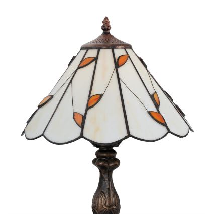 Brilagi - Tiffany-stil bordslampa FOLIA 1xE27/60W/230V