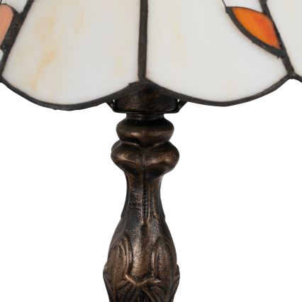 Brilagi - Tiffany-stil bordslampa FOLIA 1xE27/60W/230V