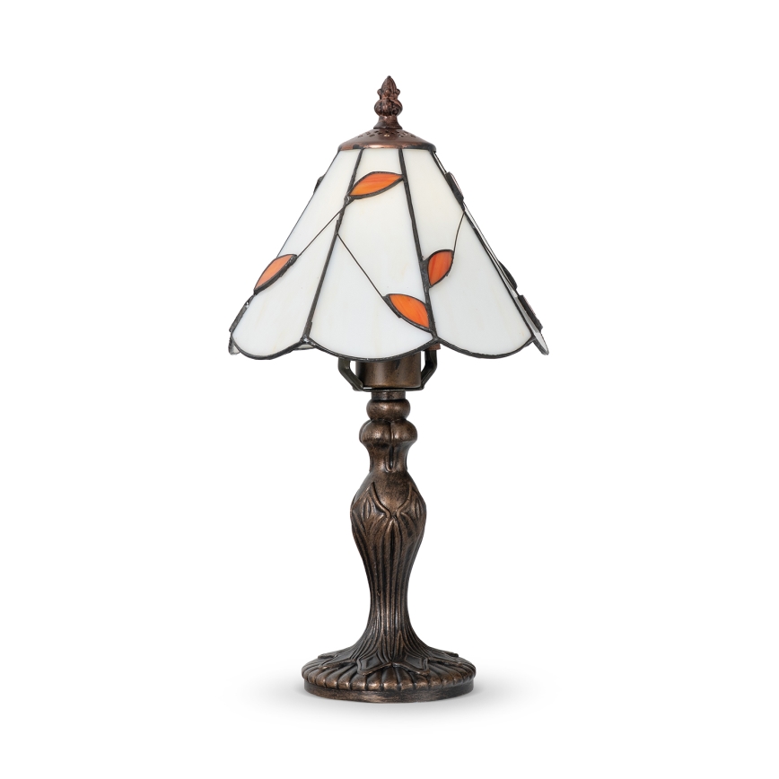 Brilagi - Tiffany-stil bordslampa i glasmosaik FOLIA 1xE27/60W/230V