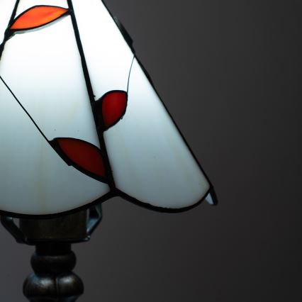 Brilagi - Tiffany-stil bordslampa i glasmosaik FOLIA 1xE27/60W/230V